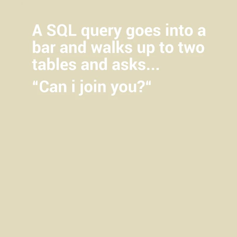 Blague de base de données SQL