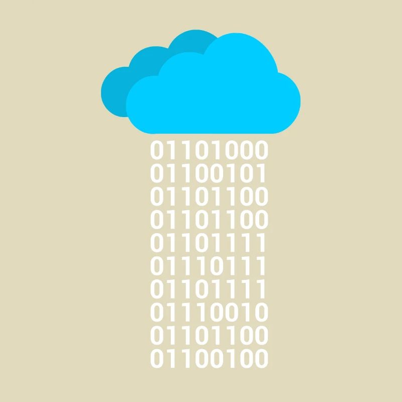 Informatique Binary Cloud Cloud