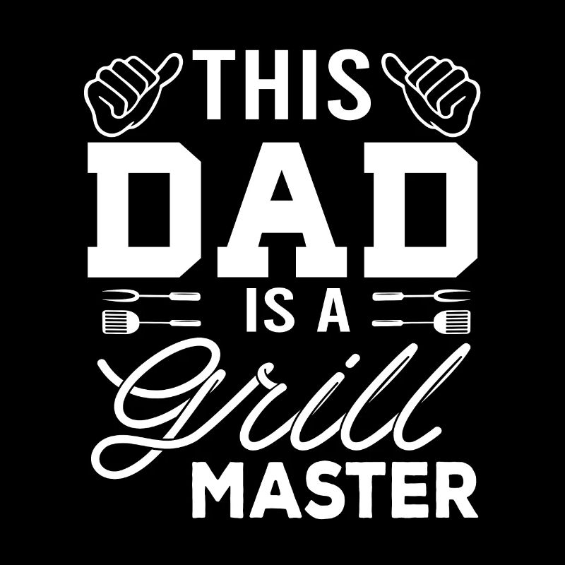 Dad Grillmaster Griller Grillen Papa Grillbesteck