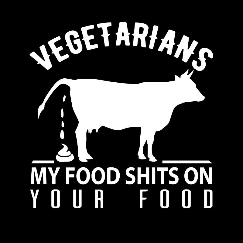 Anti Vegetarier Lustig Spruch Vegi Fleischfresser