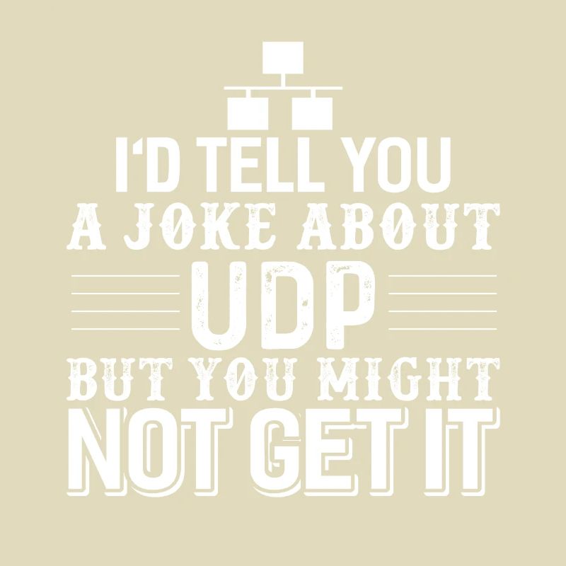 Informatique UDP blague programmeur d’ordinateur