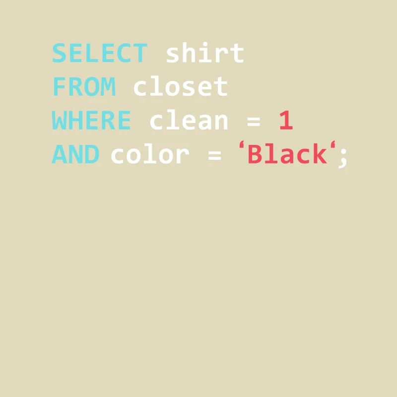 Programmierer Datanbank Lustiges SQL Query