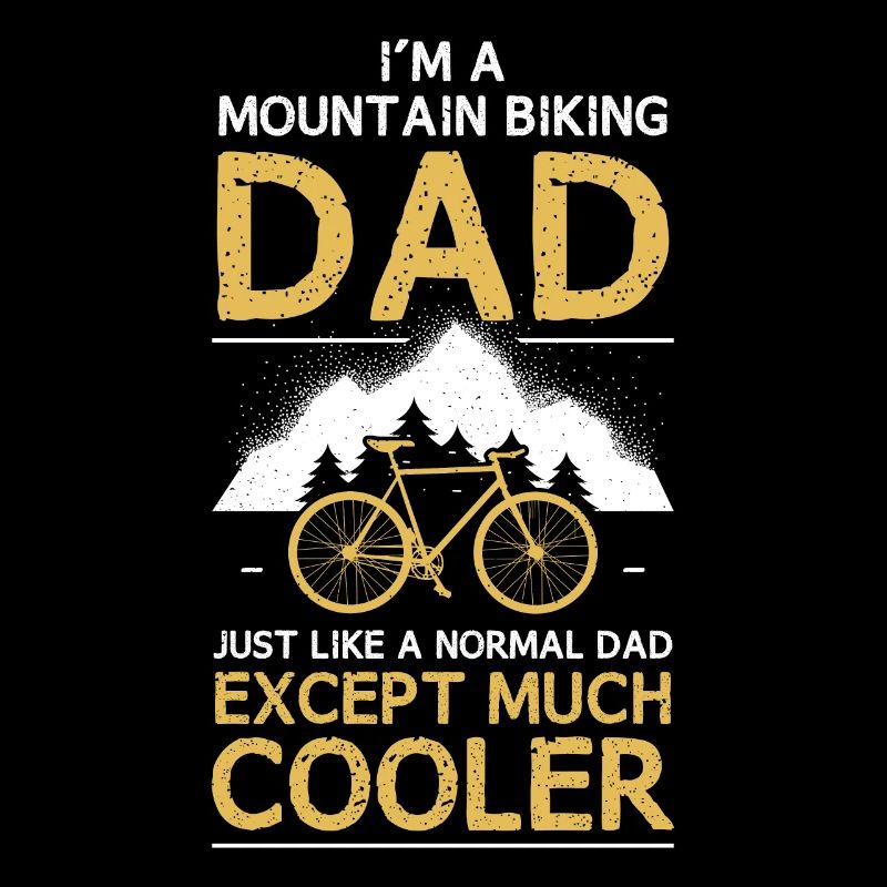 Mountain Biking Dad MTB mountain biker