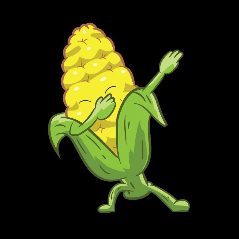 Dabbing Corn Cute Dancing Corn Gift For Corn