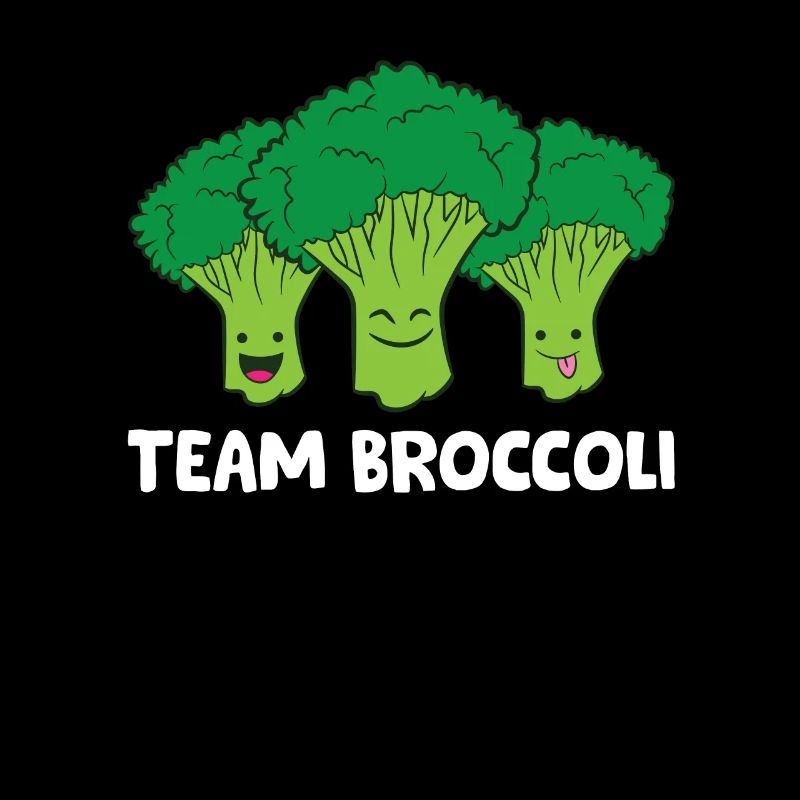 Broccoli Lover Team Broccoli Veganer