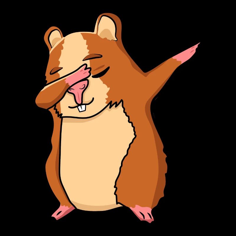 Dabbing hamster dancing hamster animal hamster