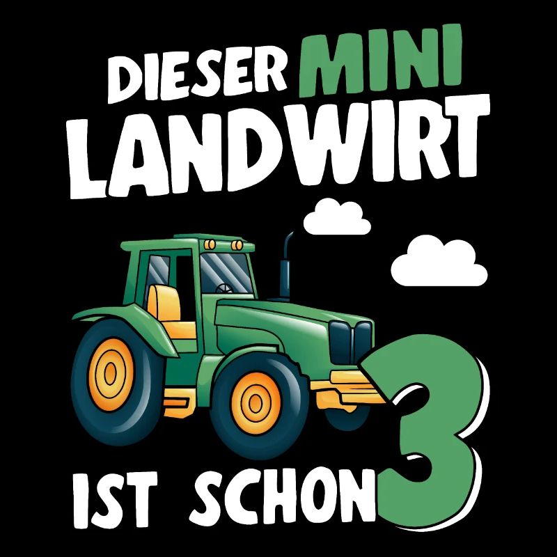 Traktor 3. Geburtstag Geschenk Jungen Trecker