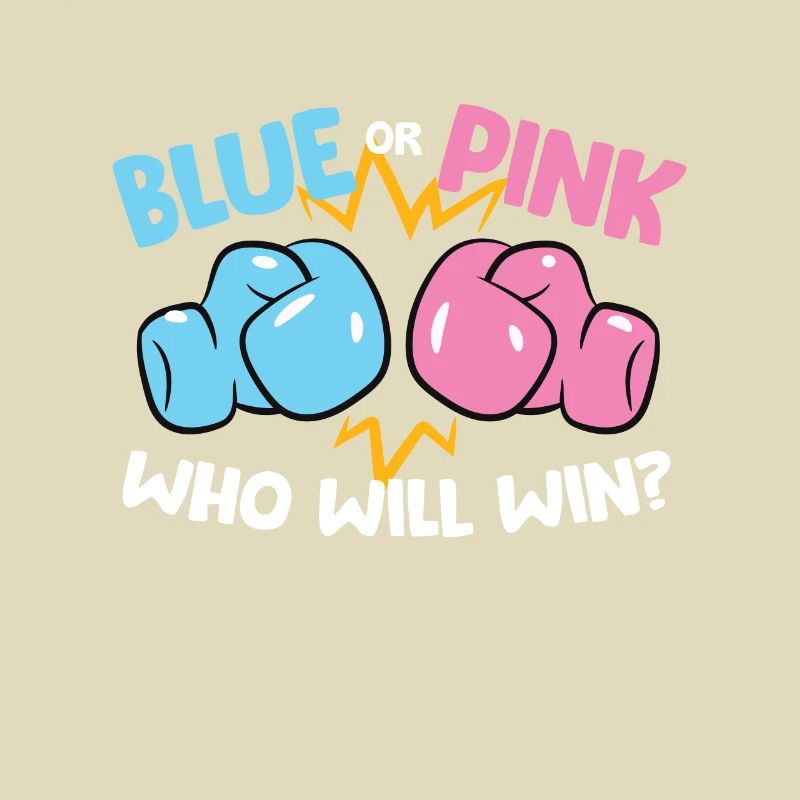 Blau oder Rosa Wer wird gewinnen Lustige