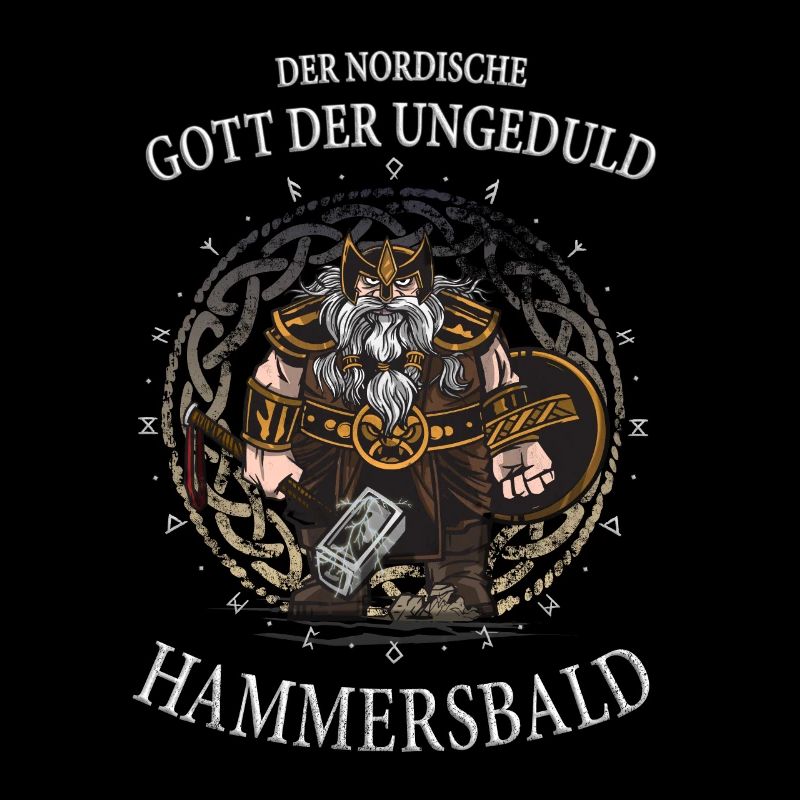 Nordische Gott der Ungeduld Hammersbald Wikinger