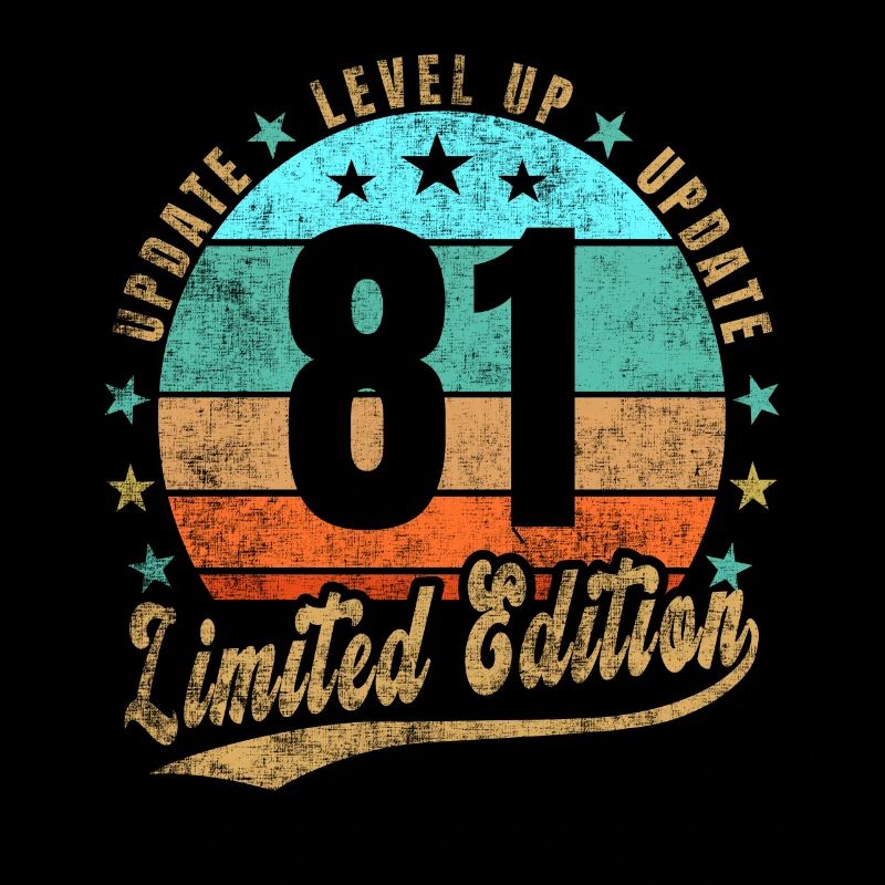 Update Level Up 81 Years Limited Edition Retro