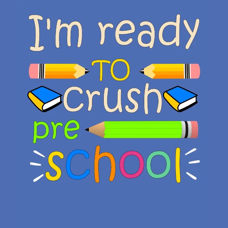 Ich bin bereit, den Kindergarten zu zerquetschen