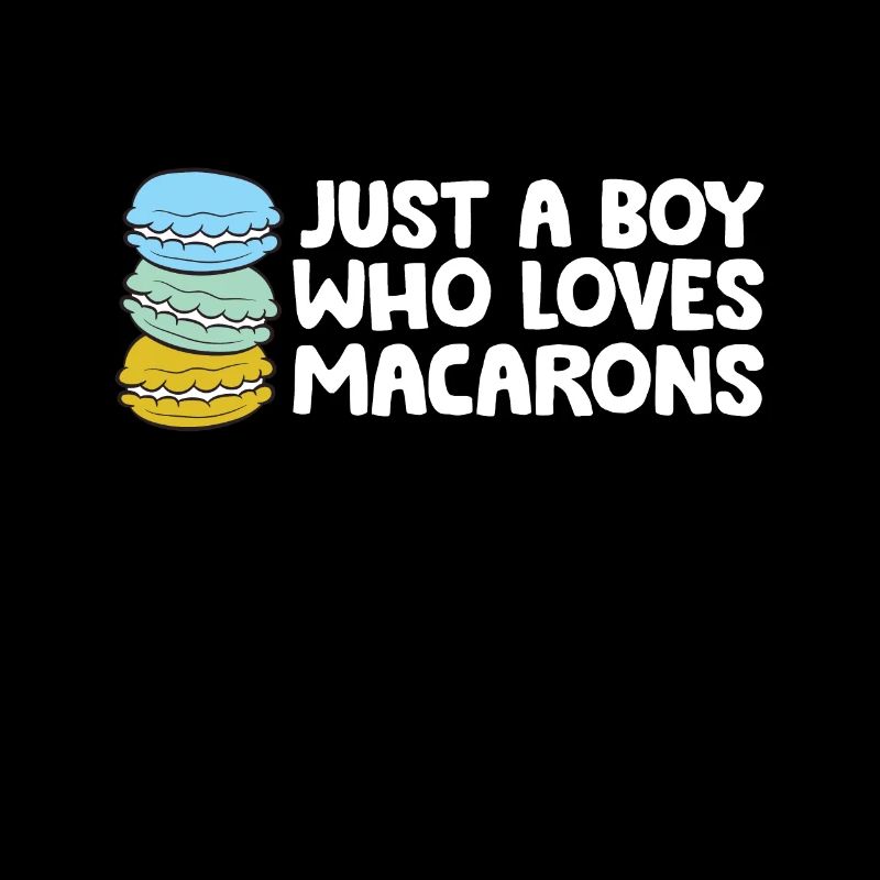 Just a Boy Who Loves Macarons