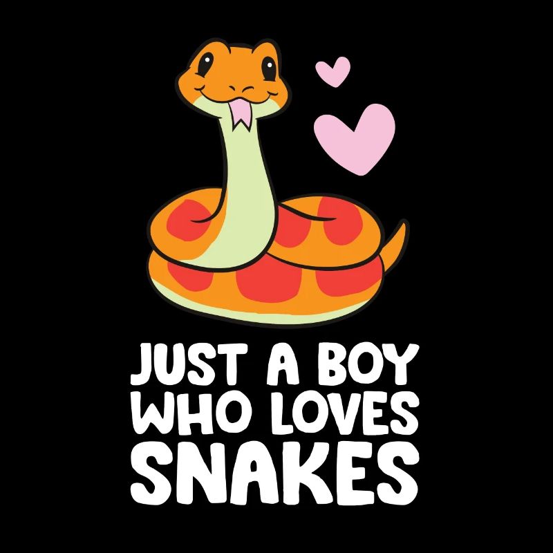 Juste un garçon qui aime les serpents Serpent mignon