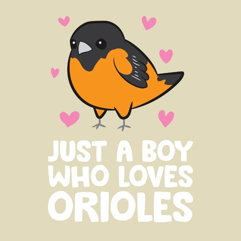 Nur ein Junge, der die Orioles liebt