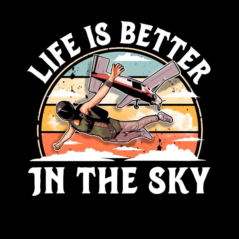 Skydiving Parachutists Parachute