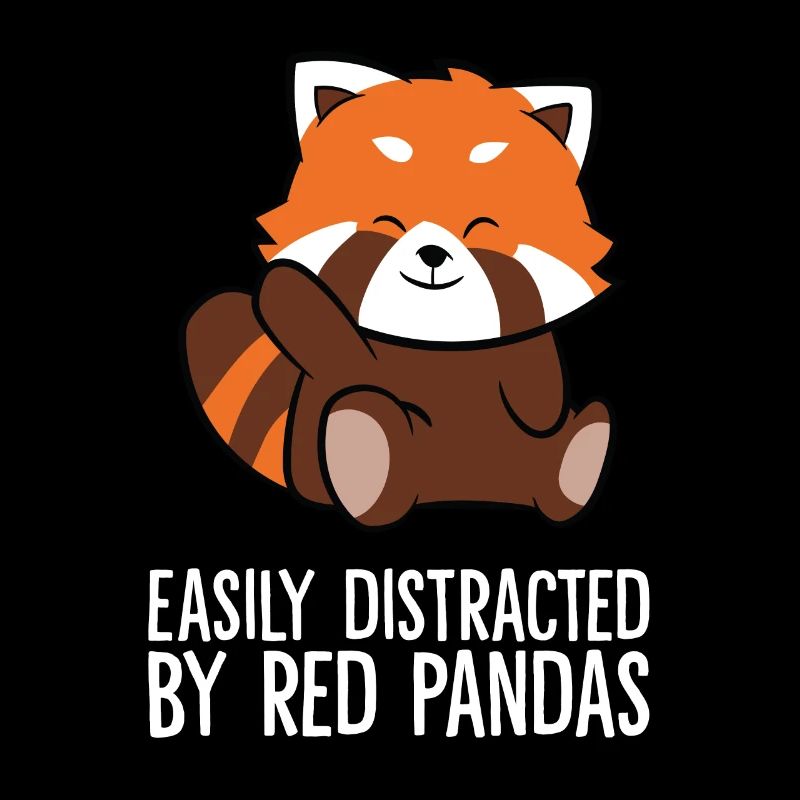 Red Panda Love Easily Distracted By Red Pandas