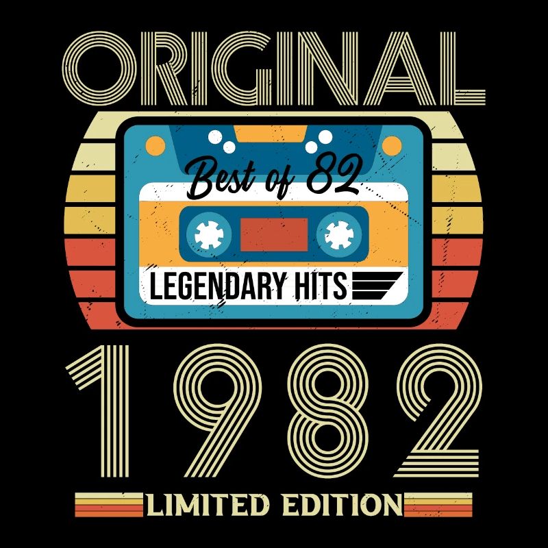 Vintage Geburtstagsgeschenk 1982 Limited Edition