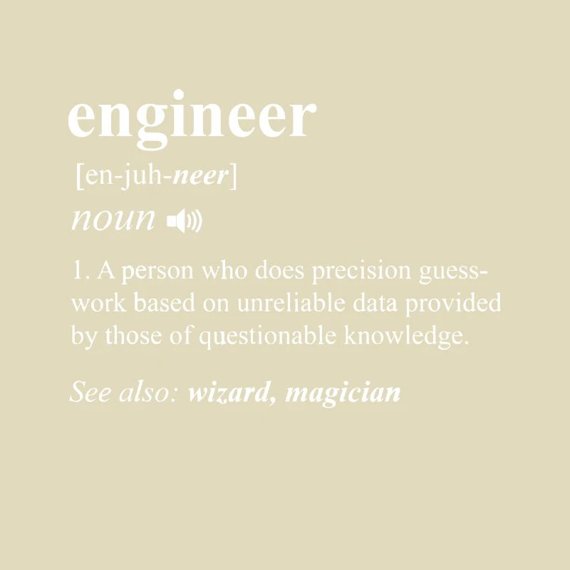 Ingenieur Definition Funny Engineering Mechanical C