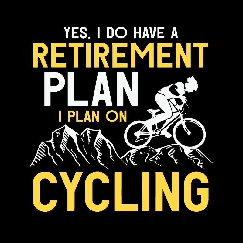 Plan de retraite Vélo Vélo T-Shirt Mountain B