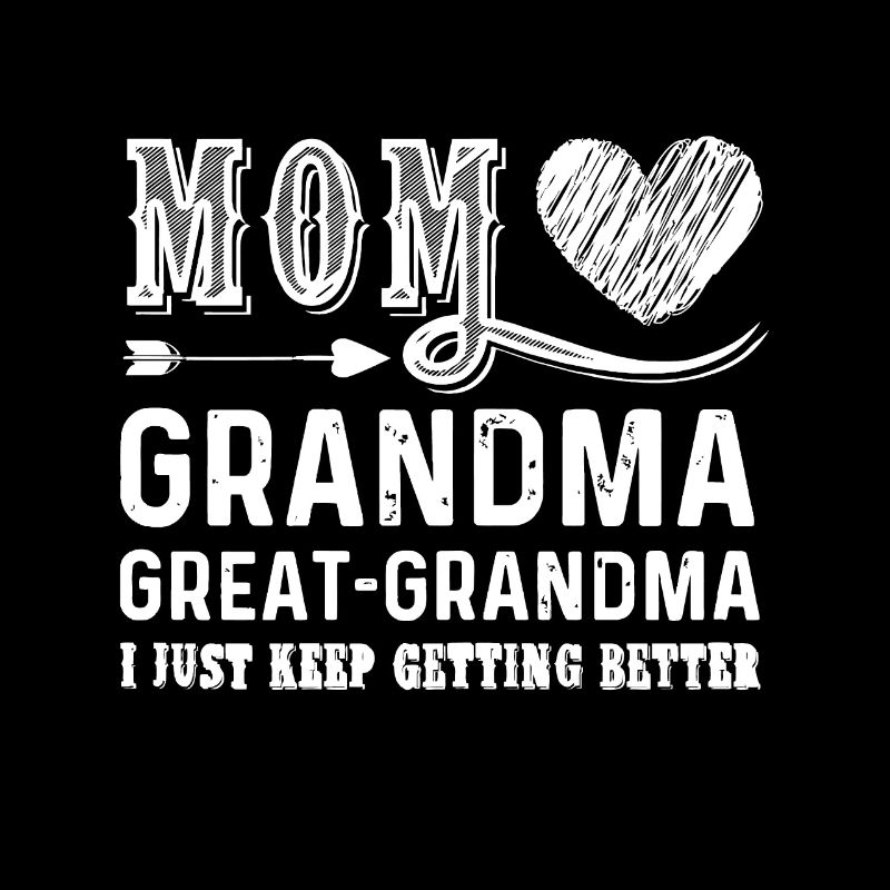 Frauen Mama Oma Uroma Ich behalte einfach Getti