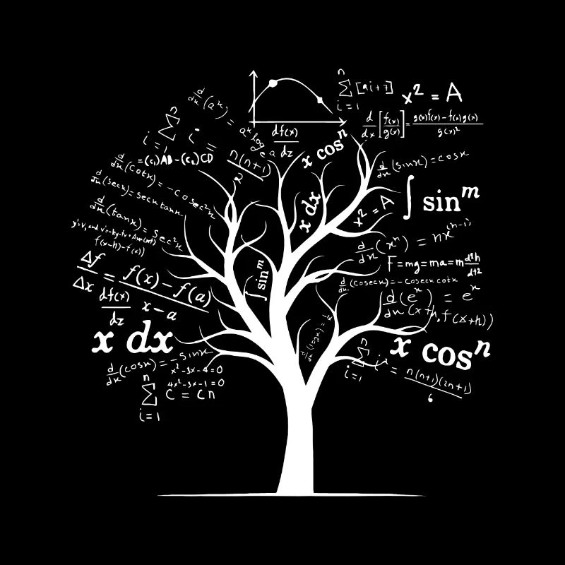 Lustige AP Calculus Algebra Baum Mathe Lehrer Nerd G