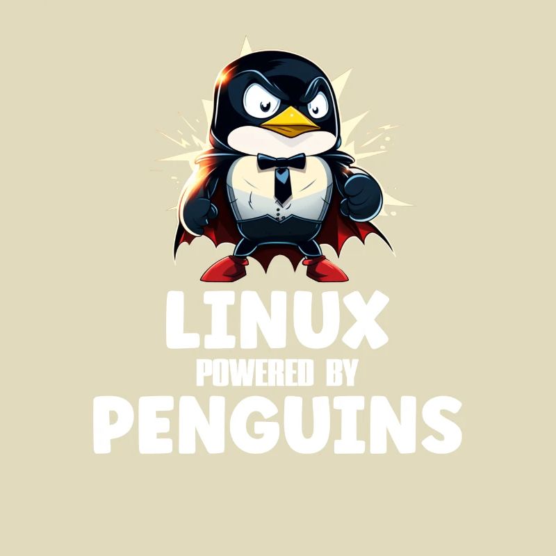 Linux Powered By Penguins