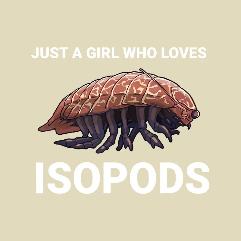 Juste une fille qui aime les isopodes Isopode mignon