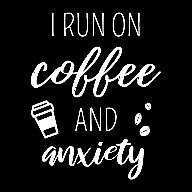 Je cours sur le café et l’anxiété - Citation sur Mental H