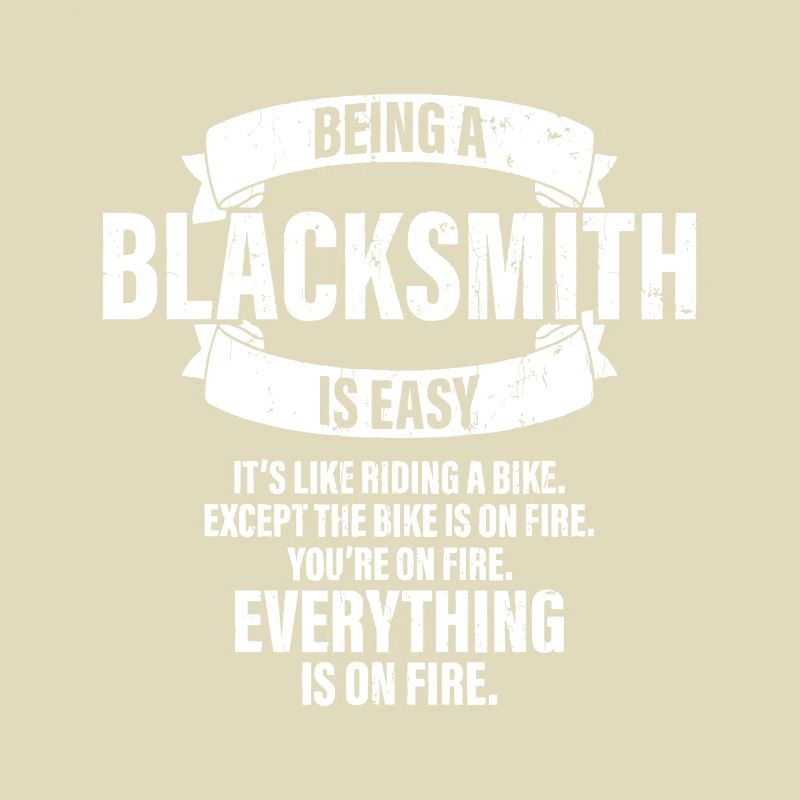 Funny Blacksmith Apparel Blacksmithing Forging Fun