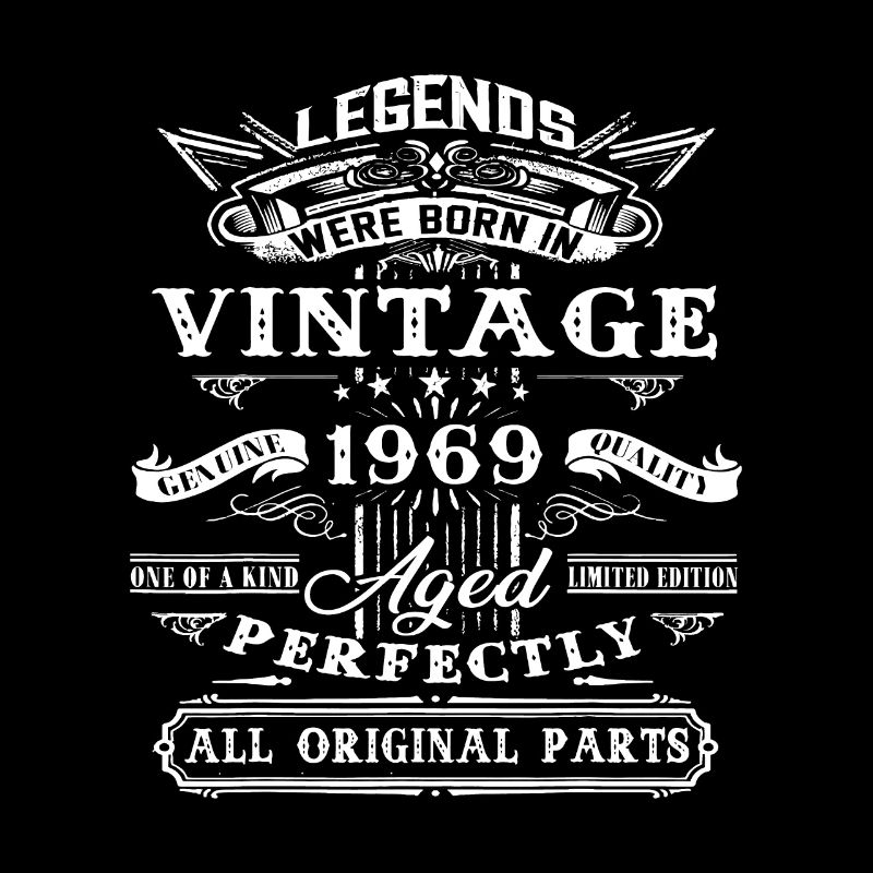 53rd Birthday Gift For Legends Born 1969 53 Yrs Ol