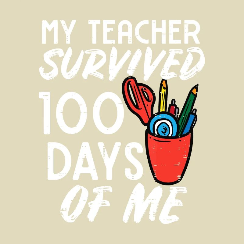 Mon professeur a survécu à 100 jours de moi 100e jour de Sc