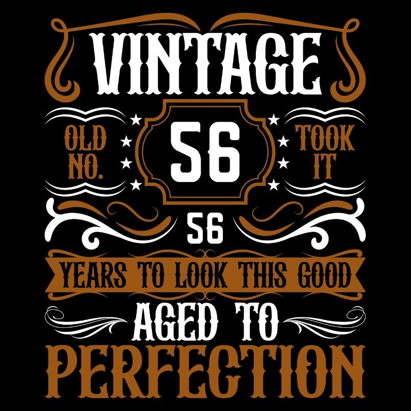 56th Birthday Vintage Retro
