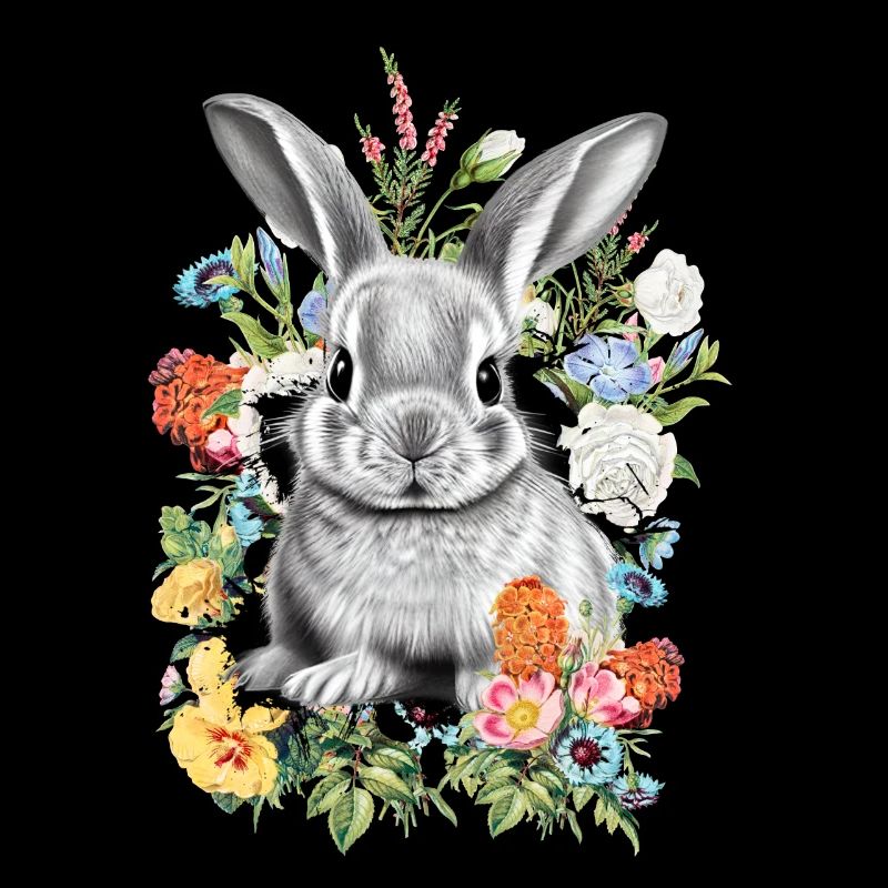 Lapin Lapin Fleurs