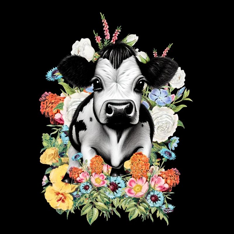 Kuh Blumen