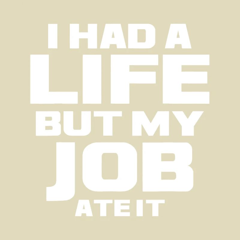 J’avais une vie mais mon travail l’a mangé - bourreau de travail dur w