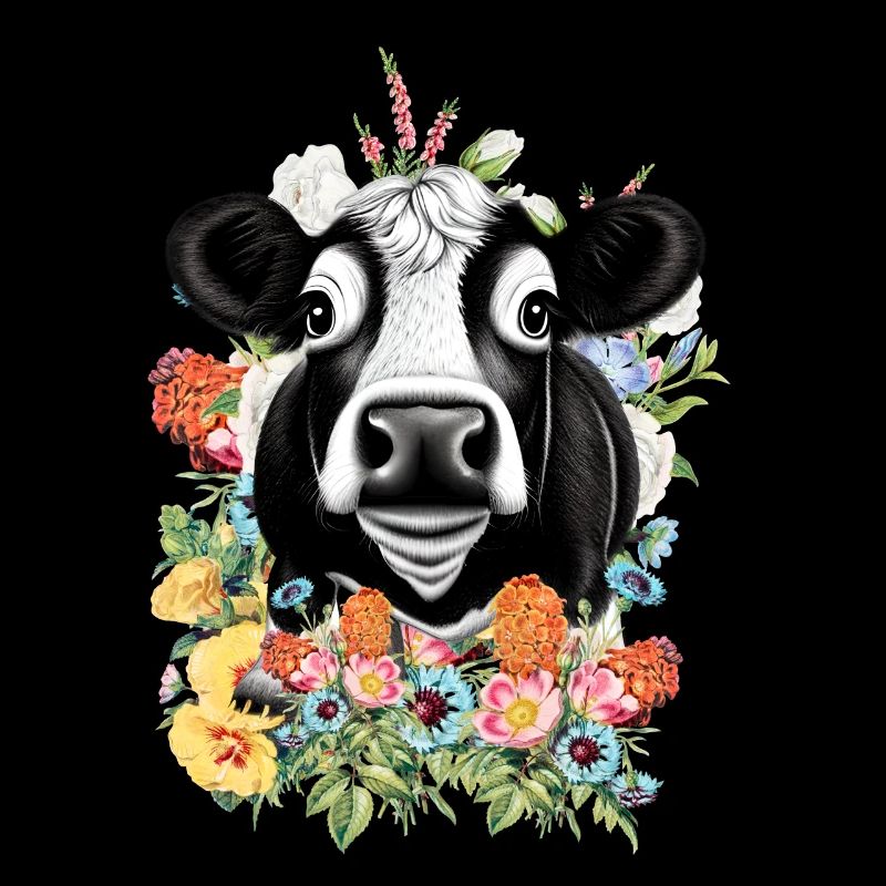 Kuh Blumen