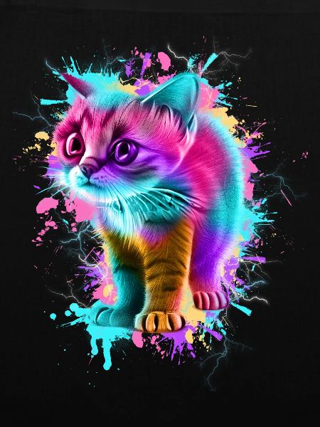 Katze Bunt