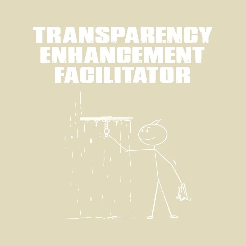 Funny Window Cleaner Tee Squeegee Cleaning