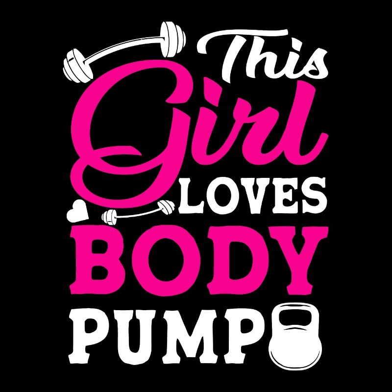 Dieses Mädchen liebt Body-Pump-Gewichtheben