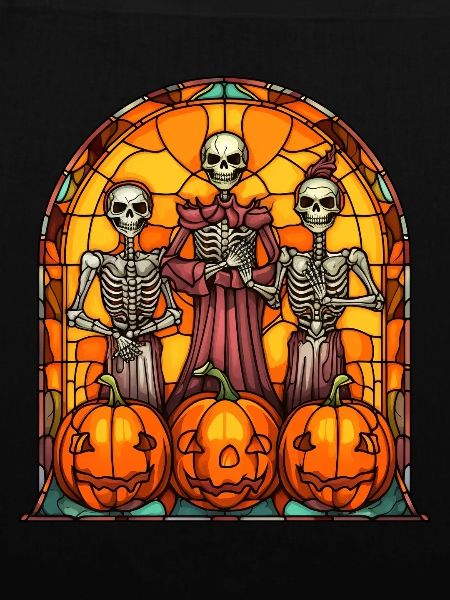 Vitrail d’Halloween