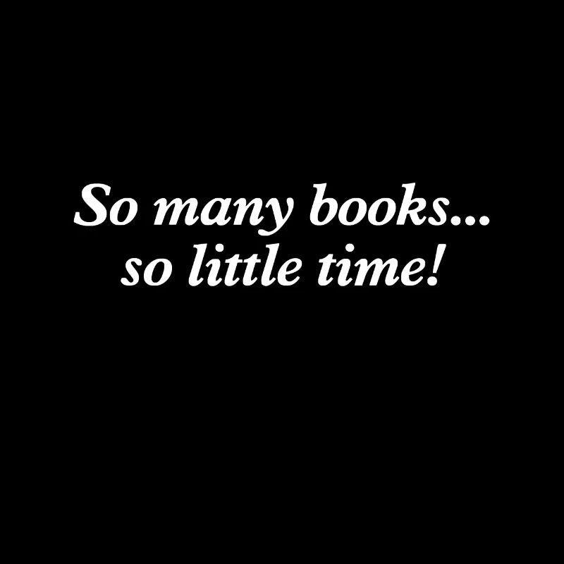 Tant de livres peu de temps