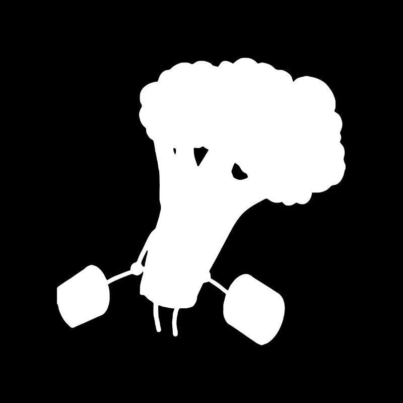 Vegan Funny Broccoli Lifter Design Gift
