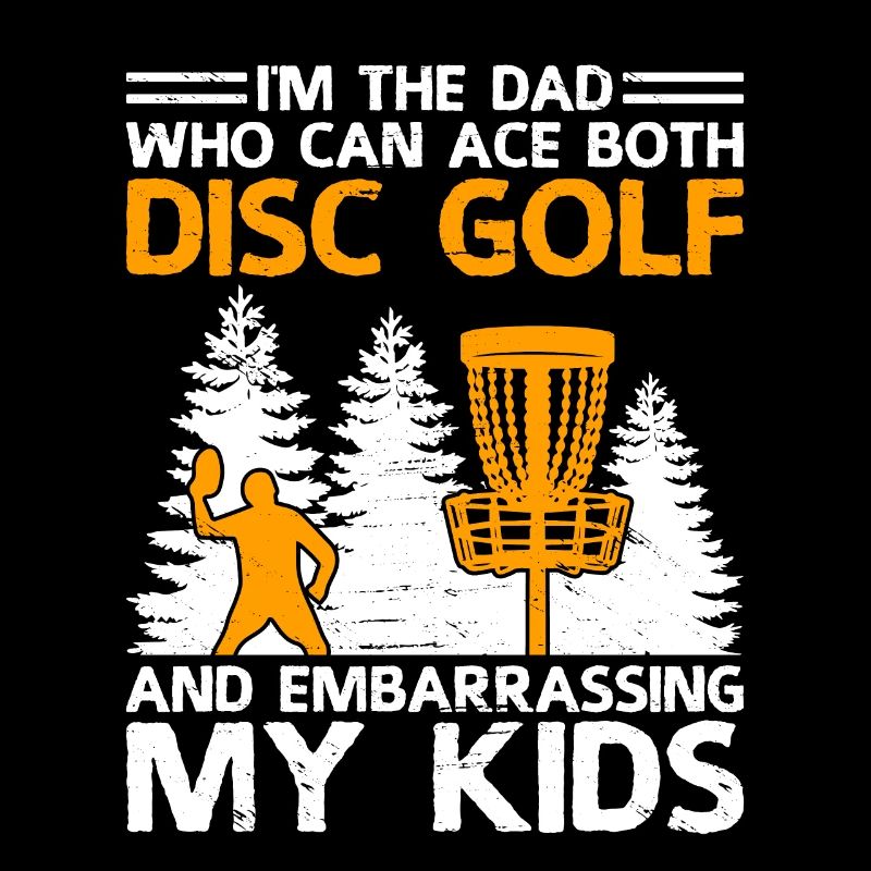 Disc Golf Player Disc Golfer Frisbee Player Par Pu