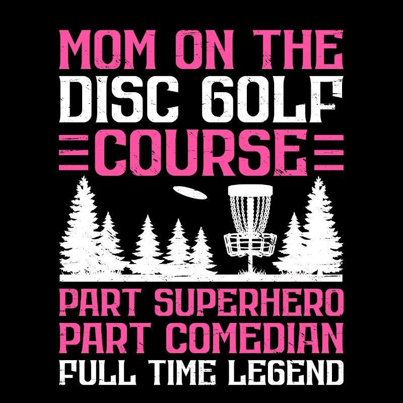Disc Golf Player Disc Golfer Frisbee Player Par Pu