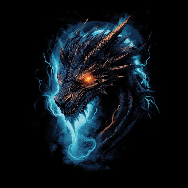 Dragon, Fire, Mystical, Dragon