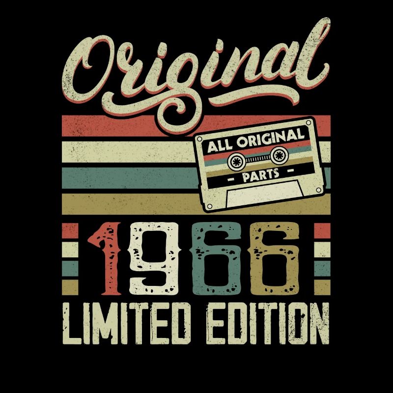 Vintage 1966 Retro Birthday Gift 1966