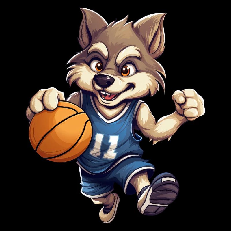 Basketball Wolf