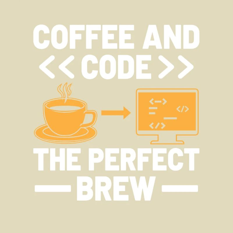Kaffee-Codierung Programmierer Programmierer Entwickler Nerd Coff