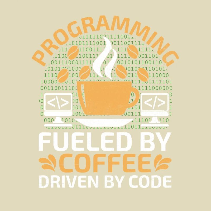 Kaffee-Codierung Programmierer Programmierer Entwickler Nerd Coff