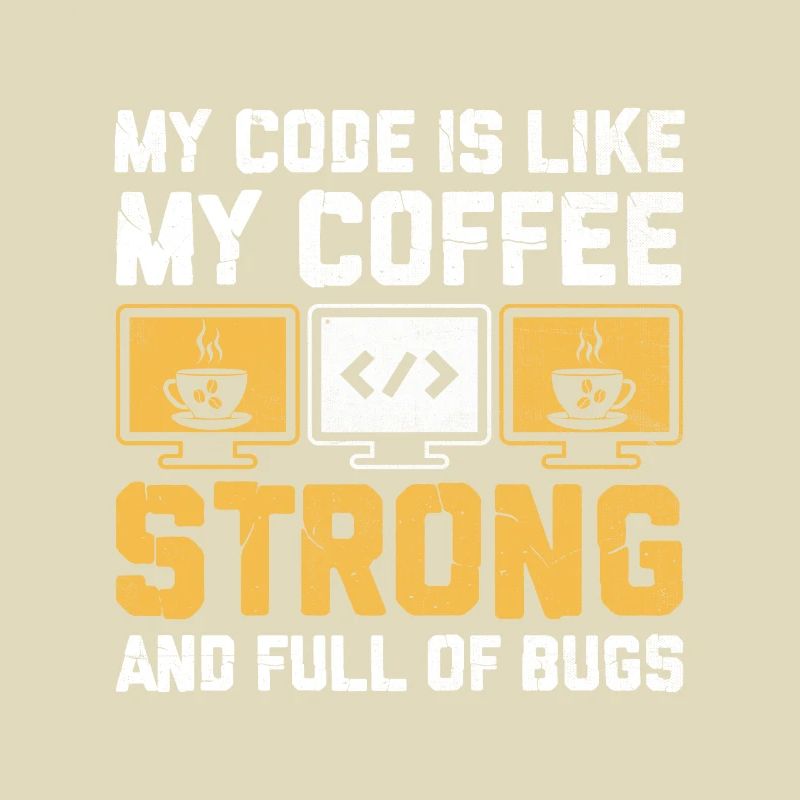 Kaffee-Codierung Programmierer Programmierer Entwickler Nerd Coff